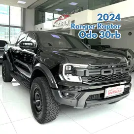 Ford Ranger Raptor 2.0 4WD BiTurbo 2024 Black 4X4 Turbo Diesel Hitam