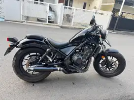 Dijual Rebel 500  mulus dan km rendah