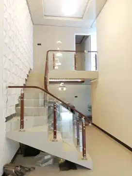 RAILING BALKON, VOID, TANGGA KACA TEMPRED