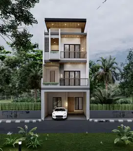RUMAH MEWAH DI CLUSTER DEKAT TOL ANDARA Jagakarsa Jakarta Selatan