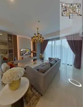 Apartemen Aerium Residence 3BR Brand New Pet Friendly