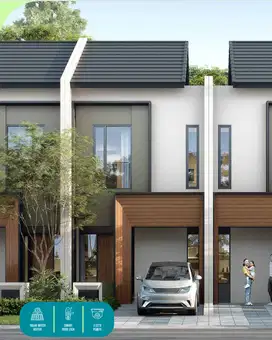Cluster Vola Rumah 2 Lantai Tipe 5x12 (Theta) Alam Sutera Harga 1M