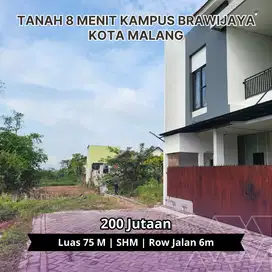 Tanah Kavling Murah Dijual di Merjosari Dekat UMM Malang