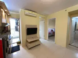 Sewa Apartemen Kalibata City Tower Raffles, 2BR+ 42m2, Full Furnish