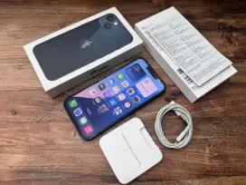 Second Apple Iphone 13 128GB Midnight Ex ibox Lengkap Bisa COD