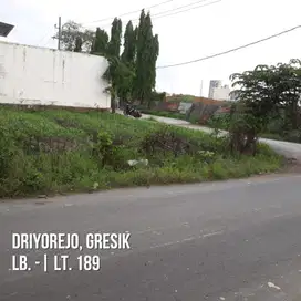 Dijual Tanah Siap Bangun di Driyorejo Gresik