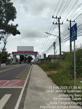 TANAH LAPANG DI LOKASI STRATEGIS PANGKAL PINANG