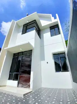 Rumah 2 Lantai Siap Huni Harga 637 juta All in biaya-biaya