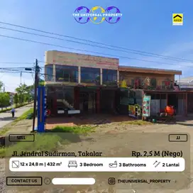 Dijual Ruko 2LT Poros Jendral Sudirman Harga Nego Strategis JJ