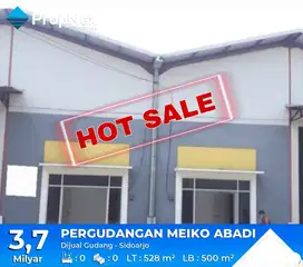 Jual murah, gudang meiko abadi Sidoarjo dkt sedati sirie