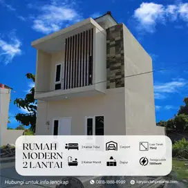 RUMAH MURAH 2 LANTAI DI BANGUNTAPAN BANTUL 10 MENIT UAD 4 GIWANGAN SHM