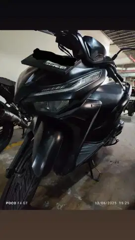 Honda Vario LED 2020 warna hitam 125 CC