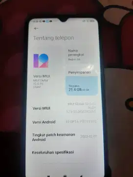 Redmi 9a kardus + hp
