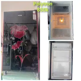 Kulkas POLYTRON bekas bergaransi