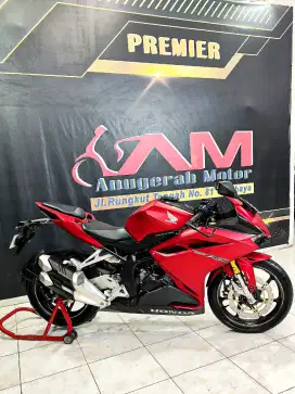 CBR250RR ABS red matte km.5rb super mewah 2018.Anugerah motor rungkut