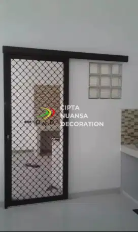 PINTU KASA ANTI NYAMUK MAGNET ALUMUNIUM