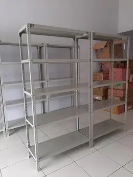 BEST RAK BESI SIKU LUBANG SERBAGUNA 5 SUSUN