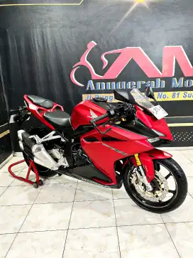 CBR250RR ABS red matte km.5rb super mewah 2018.Anugerah motor rungkut