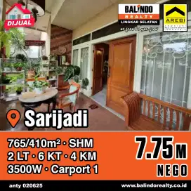 Rumah Terawat Asri Siap Huni Sayap Sukajadi Pasteur