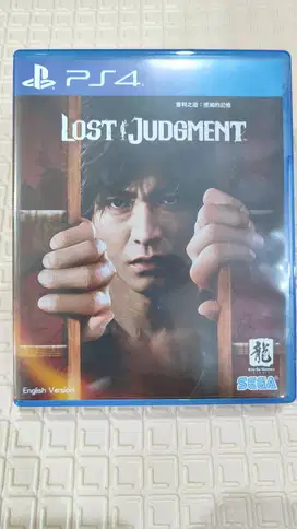 Kaset PS4 Lost Judgment Pre Loved