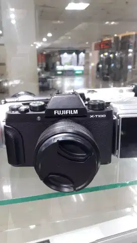 Kamera Mirrorless Fujifilm X-T100 Kit 15-45MM Promo - sony canon nikon