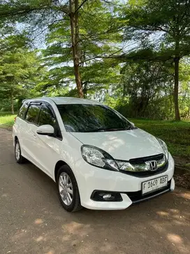 Honda Mobilio E CVT 2016 Putih KM 66rb Record TDP ONLY 2jt