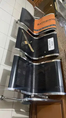 Jual kursi tunggu 4 seater