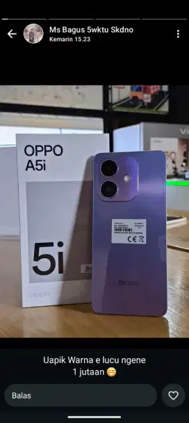 Oppo a5i ram 8/128