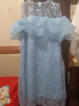 Dress Party / Bridemaid Blue Sabrina