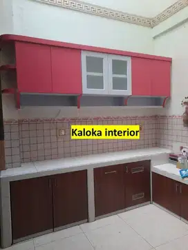 Kitchen Set Pvc Surabaya, Kaloka Interior