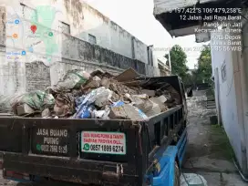 Jasa buang puing sampah