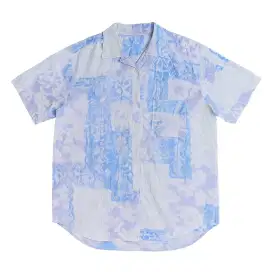 Kemeja Wanita Motif Batik Modern – Lengan Pendek