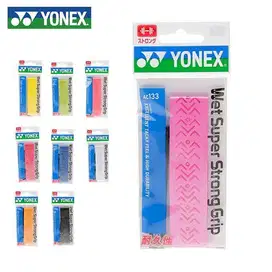 YONEX Wet Super Strong Grip AC133 Overgrips Raket Racket Tennis Badmin