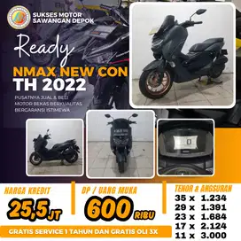 CASH KREDIT DP MURAH YAMAHA NMAX N MAX NEW CON TAHUN 2022 UNIT MULUS