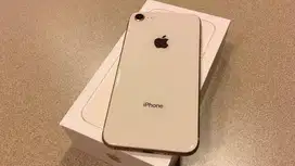 i Phone 8 GOLD 64 Inter ORIGINAL Hp all operator fullset lengkap murah
