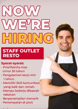 Waitress Needed!!! Di Narae Hotpot & Grill Pluit | Gaji + Makan
