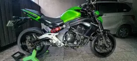 ER6N HIJAU 2012 FRAME HITAM