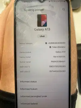 Jual Hp Samsung A13