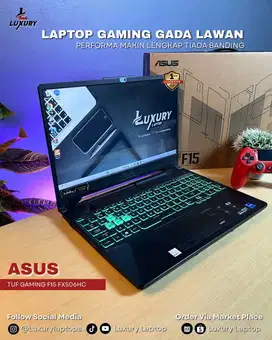 LAPTOP ASUS TUF GAMING F15 FX506HC CORE I5 RTX 3050 SSD RAM SECOND