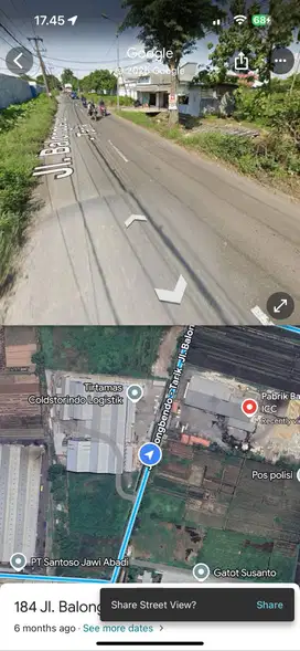 Dijual Kavling Industri di Balongbendo Tarik Krian Lokasi Strategis