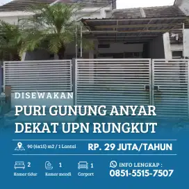 GUNUNGANYAR Semi Furnished ‼️Rumah Siap Huni dekat UPN Rungkut