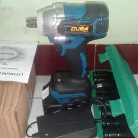 bor impact brushless 650nm baru set kunci sok 10pcs harga net