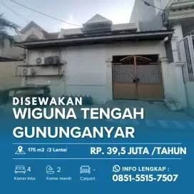 GUNUNGANYAR Cocok Untuk Kantor ‼️Rumah 2 Lantai dekat UPN Rungkut