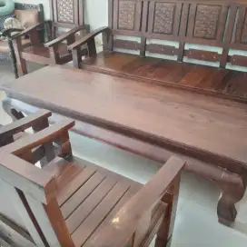 Kursi Jati Asli 1 set