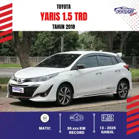 [KM 35rb] TDP 15jt Yaris 1.5 TRD Matic Tahun 2018
