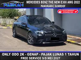 BUNGA=4.5% GENAP ODO=2K PAJAK=JUNI-2026 MERCEDES BENZ E300 AMG 2022