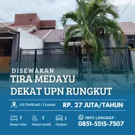 TIRA MEDAYU ONe Gate‼️Rumah Siap Huni dekat UPN Rungkut