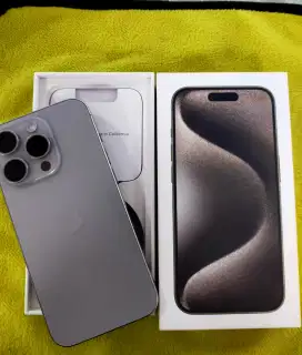 Iphone 15 Pro 128gb Ex:ibox mulus dan BH 100% msh garansi