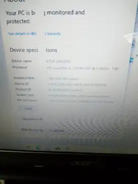 leptop accer v5 minus