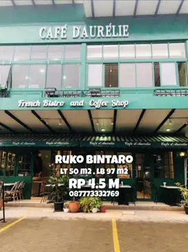 16574// Jual cepat ruko 2 lt fresh market Bintaro